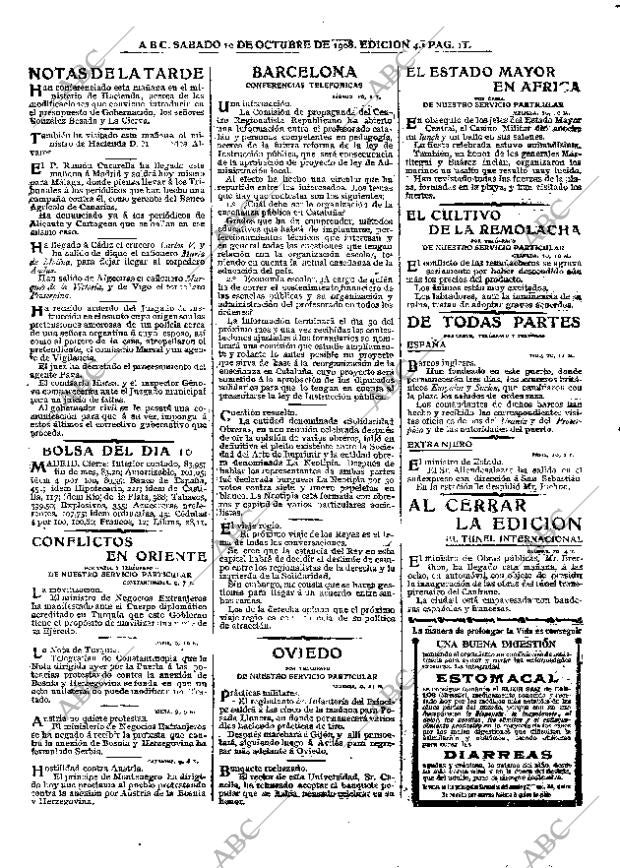 ABC MADRID 10-10-1908 página 11