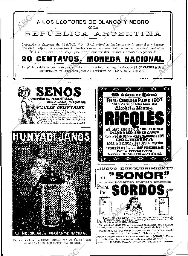 BLANCO Y NEGRO MADRID 10-10-1908 página 2