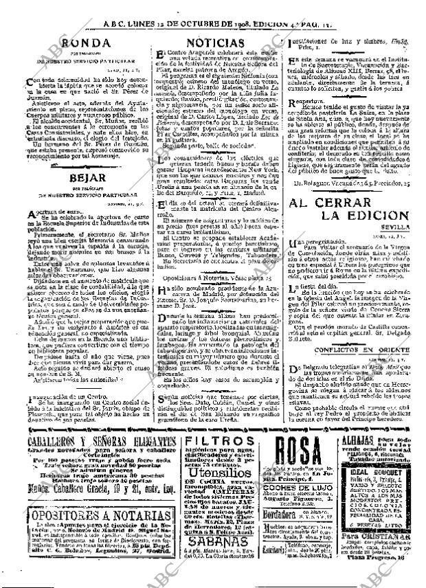 ABC MADRID 12-10-1908 página 12