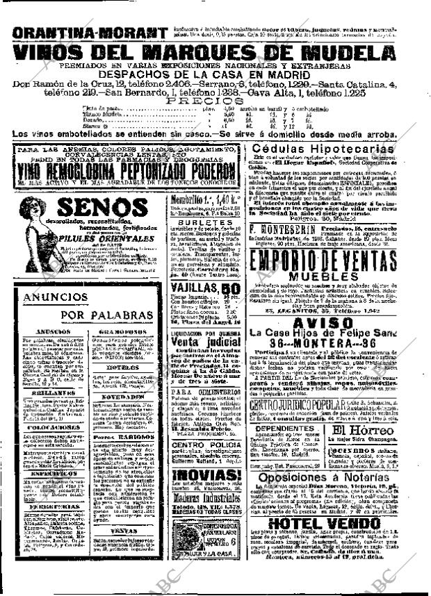 ABC MADRID 12-10-1908 página 15