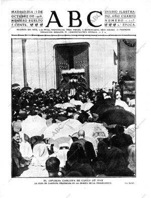 ABC MADRID 13-10-1908 página 1