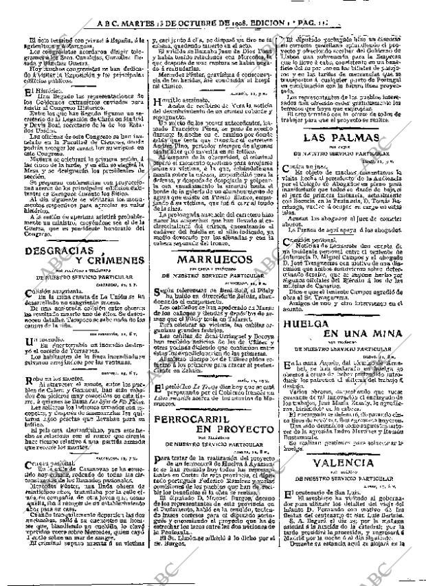 ABC MADRID 13-10-1908 página 11