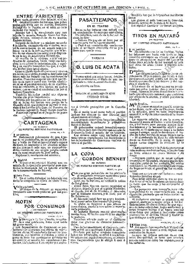 ABC MADRID 13-10-1908 página 9