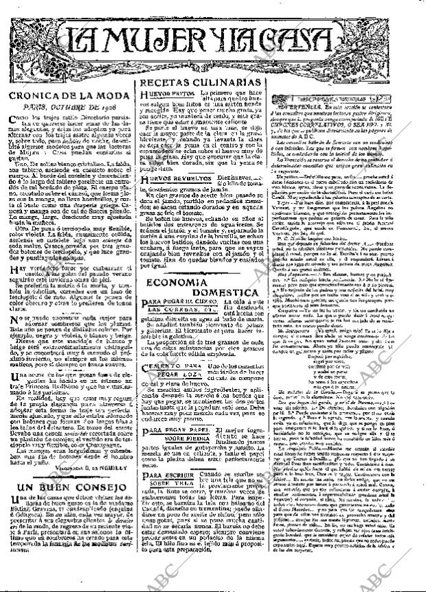 ABC MADRID 14-10-1908 página 13