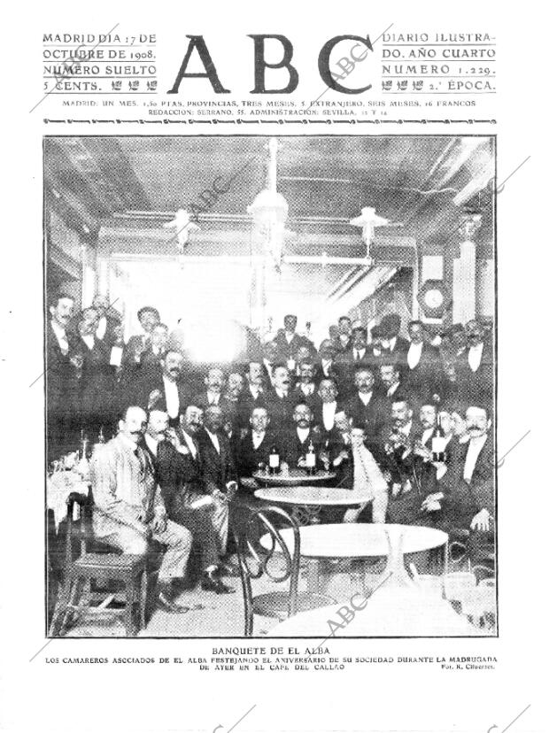 ABC MADRID 17-10-1908 página 1