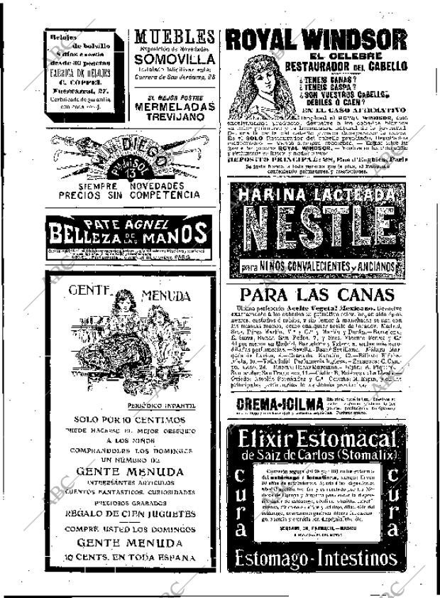 BLANCO Y NEGRO MADRID 17-10-1908 página 5