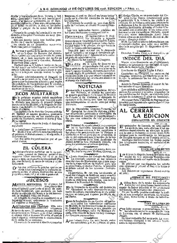 ABC MADRID 18-10-1908 página 12