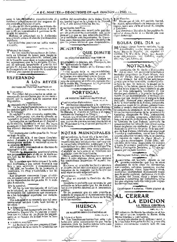 ABC MADRID 20-10-1908 página 11