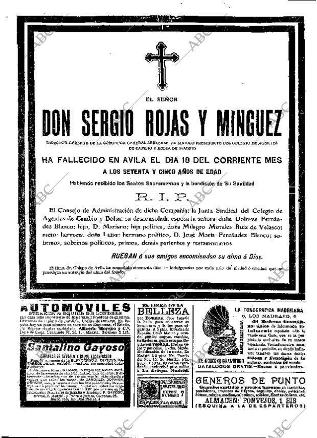 ABC MADRID 20-10-1908 página 16