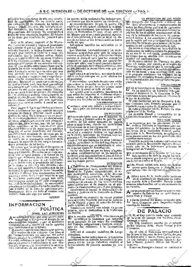 ABC MADRID 21-10-1908 página 5