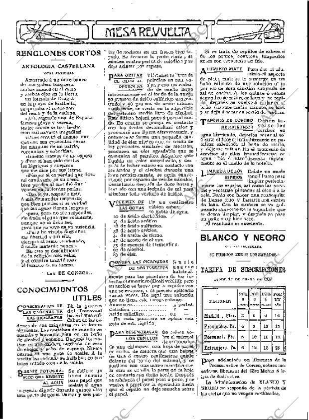 BLANCO Y NEGRO MADRID 24-10-1908 página 30