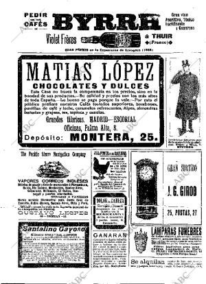 ABC MADRID 25-10-1908 página 2