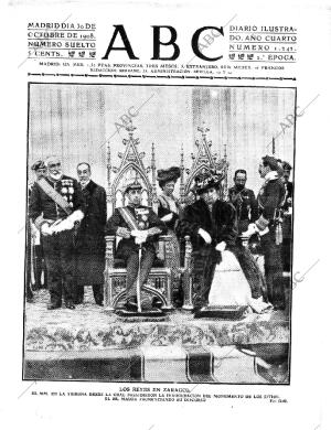 ABC MADRID 30-10-1908 página 1