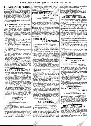 ABC MADRID 31-10-1908 página 10