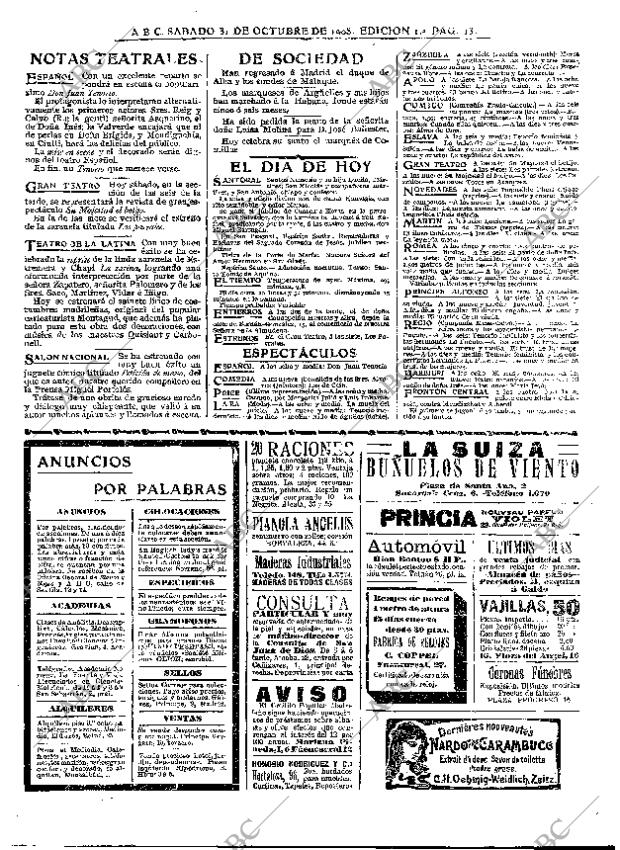 ABC MADRID 31-10-1908 página 13