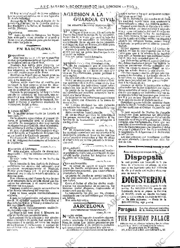 ABC MADRID 31-10-1908 página 9