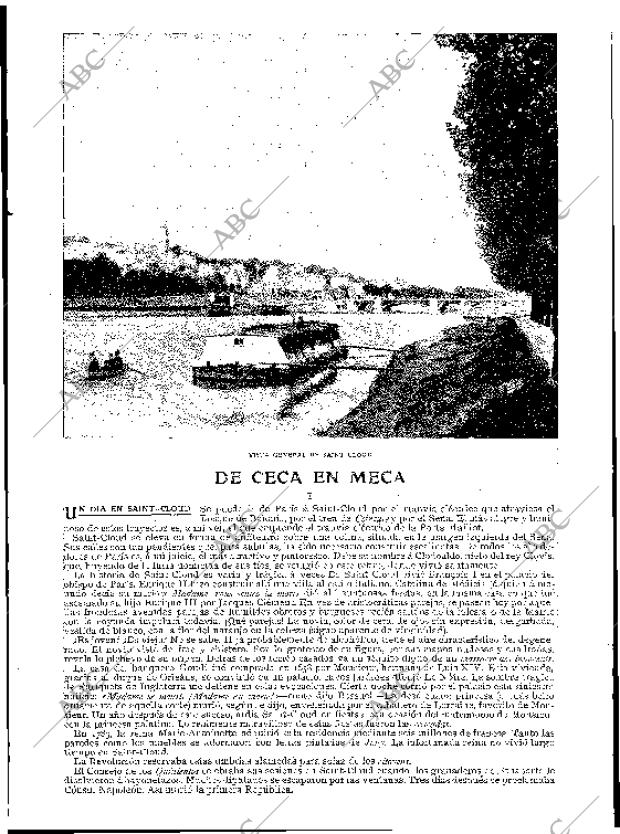 BLANCO Y NEGRO MADRID 31-10-1908 página 23