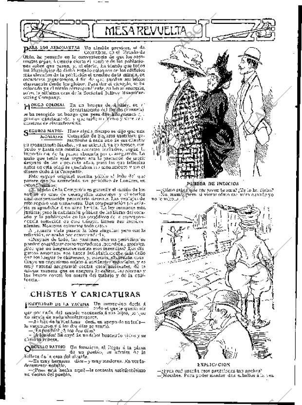 BLANCO Y NEGRO MADRID 31-10-1908 página 28