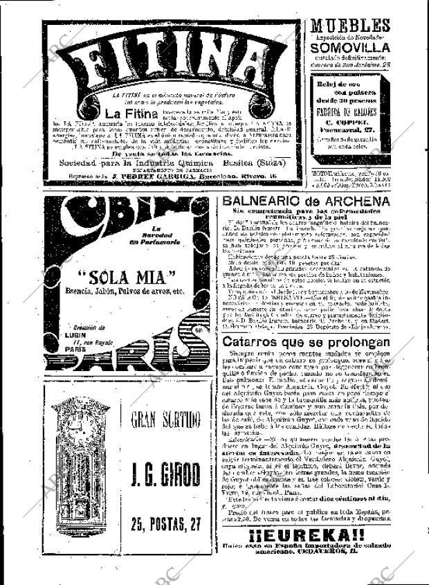 BLANCO Y NEGRO MADRID 31-10-1908 página 6