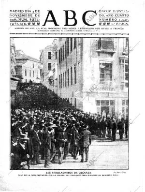 ABC MADRID 04-11-1908 página 1