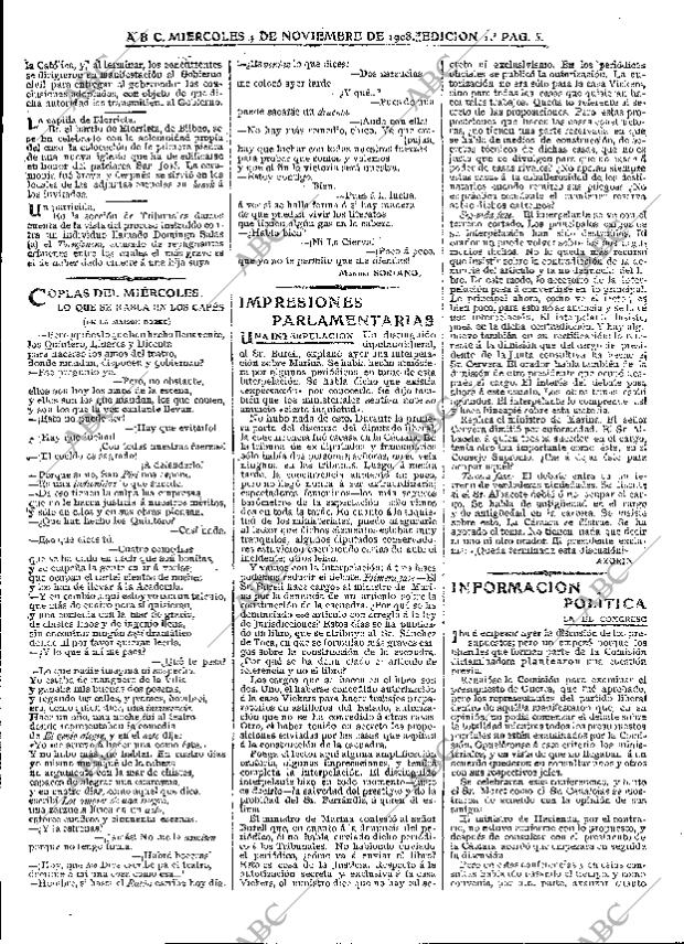 ABC MADRID 04-11-1908 página 5