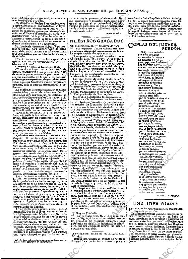 ABC MADRID 05-11-1908 página 4