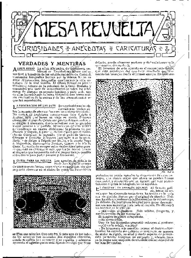 BLANCO Y NEGRO MADRID 07-11-1908 página 27