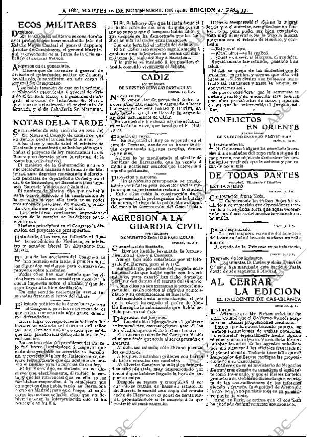 ABC MADRID 10-11-1908 página 11