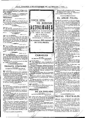 ABC MADRID 15-11-1908 página 11