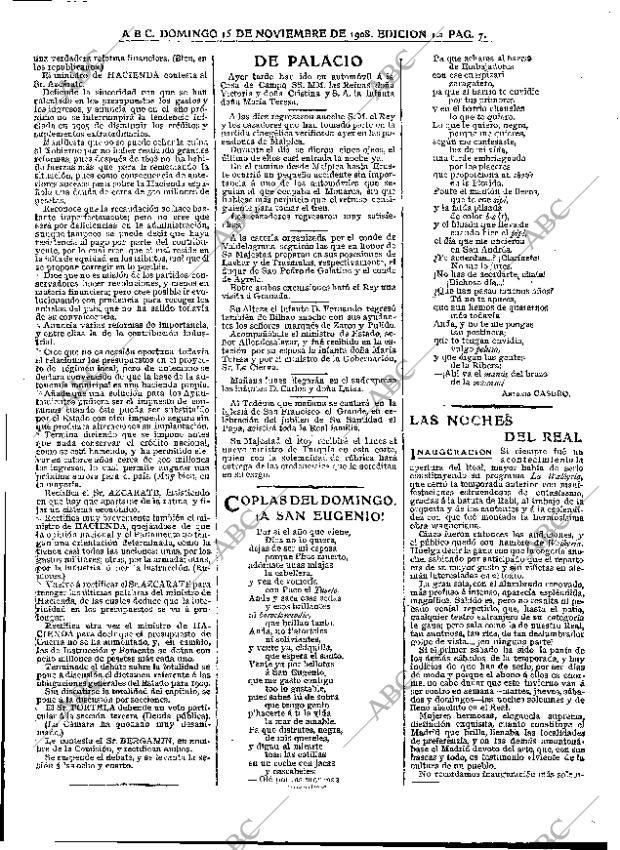ABC MADRID 15-11-1908 página 7