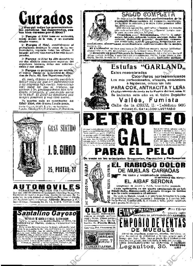 ABC MADRID 17-11-1908 página 16