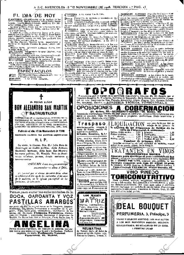 ABC MADRID 18-11-1908 página 15