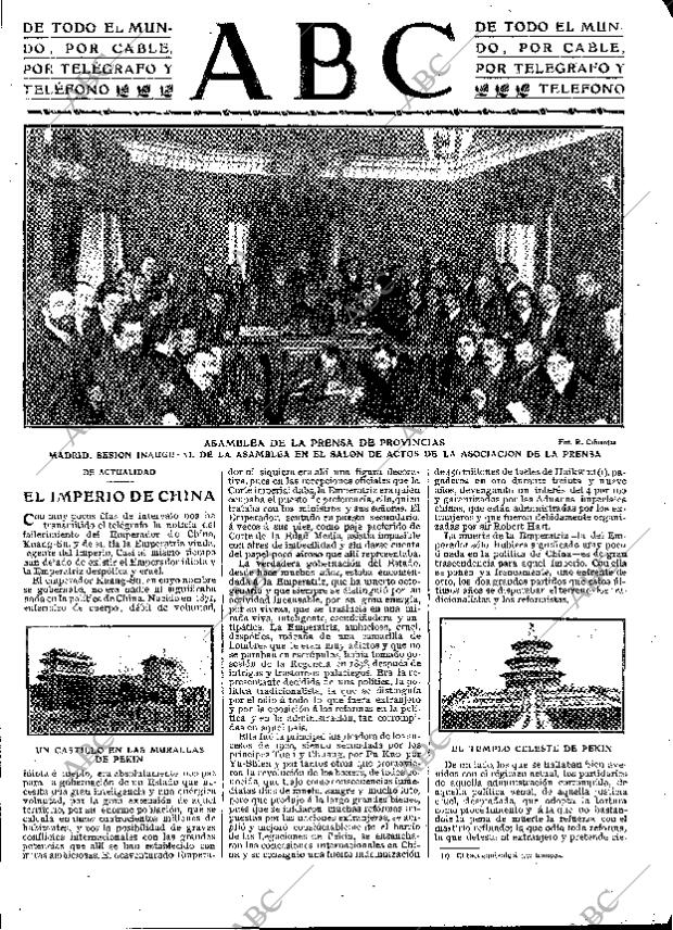 ABC MADRID 18-11-1908 página 3