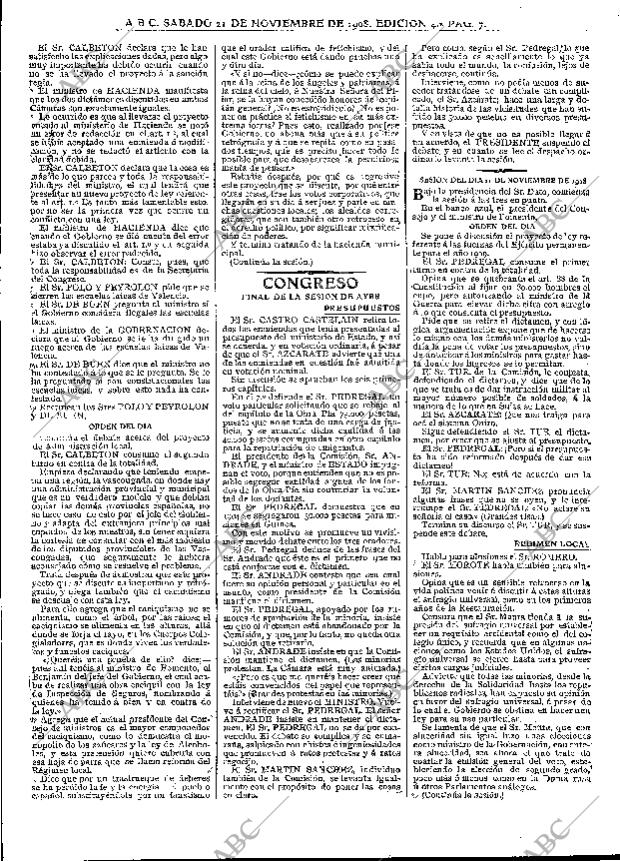 ABC MADRID 21-11-1908 página 7