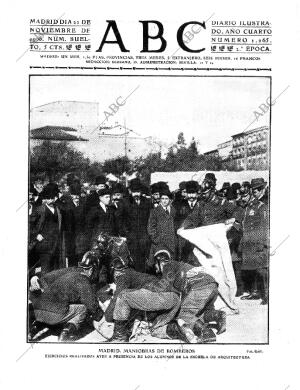 ABC MADRID 22-11-1908 página 1