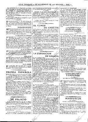 ABC MADRID 22-11-1908 página 6