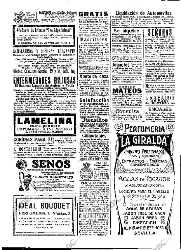 ABC MADRID 23-11-1908 página 2