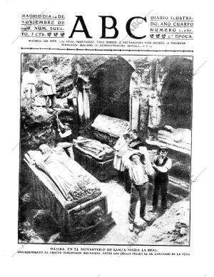 ABC MADRID 24-11-1908 página 1
