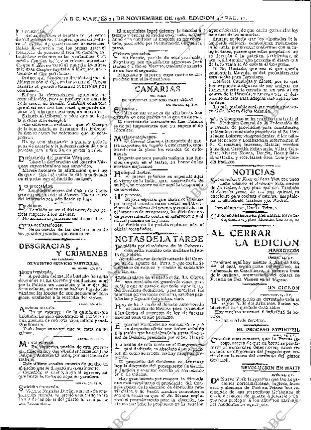 ABC MADRID 24-11-1908 página 12