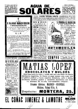 ABC MADRID 24-11-1908 página 16