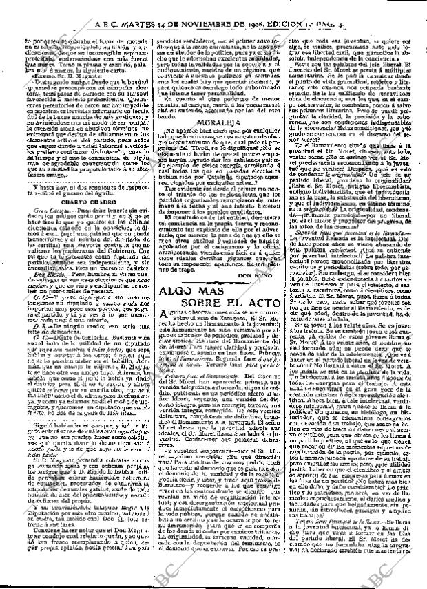 ABC MADRID 24-11-1908 página 4