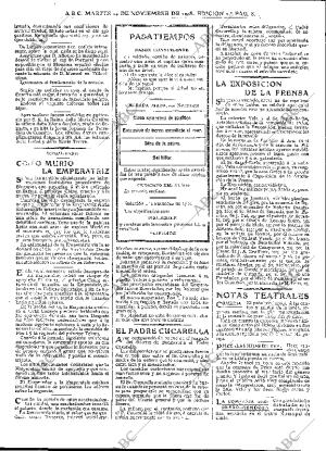 ABC MADRID 24-11-1908 página 8