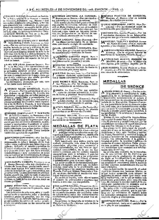 ABC MADRID 25-11-1908 página 15