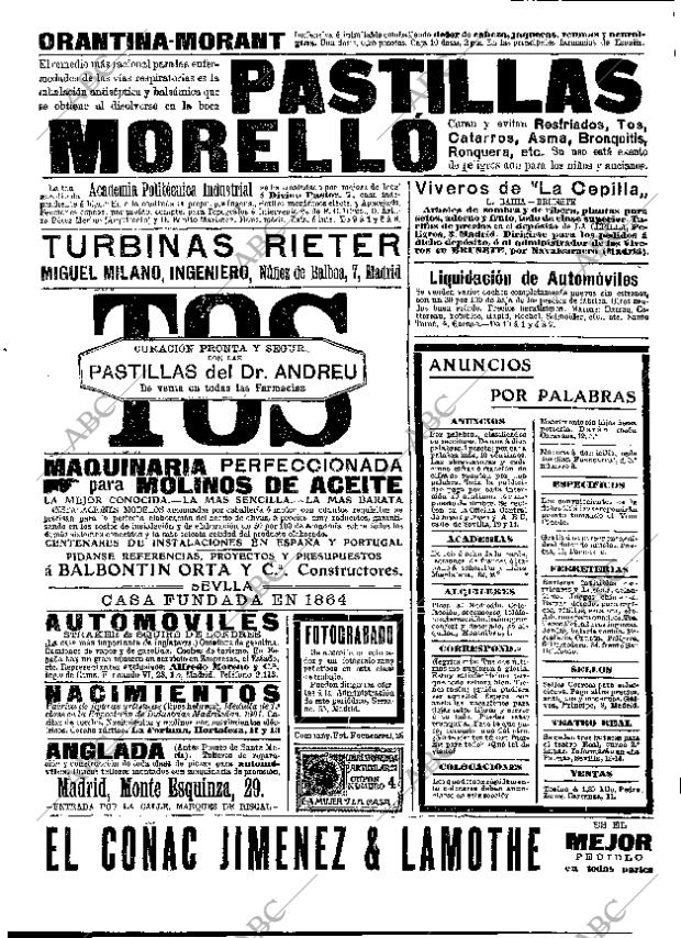 ABC MADRID 28-11-1908 página 16