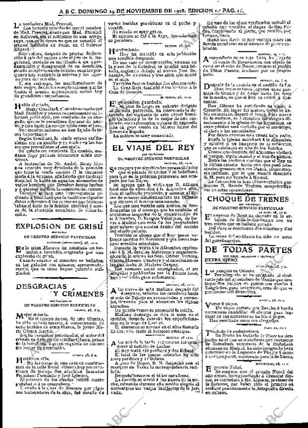 ABC MADRID 29-11-1908 página 11