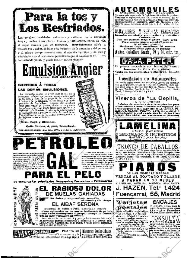ABC MADRID 29-11-1908 página 2