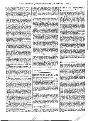 ABC MADRID 29-11-1908 página 4