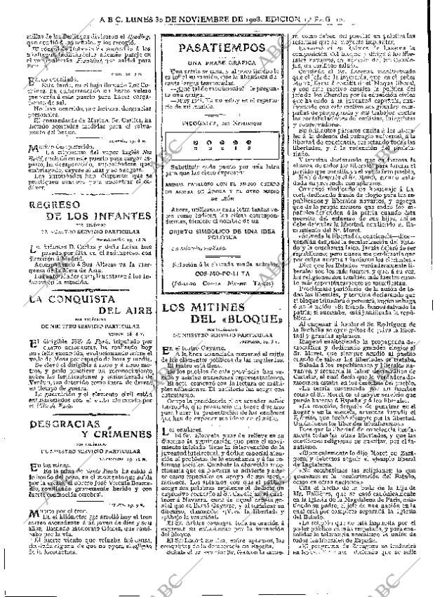 ABC MADRID 30-11-1908 página 10