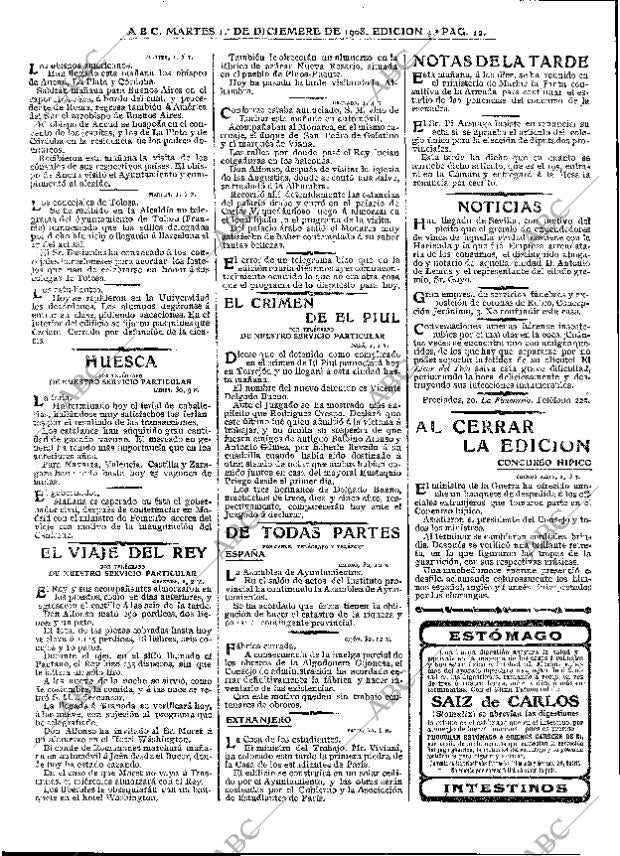 ABC MADRID 01-12-1908 página 12