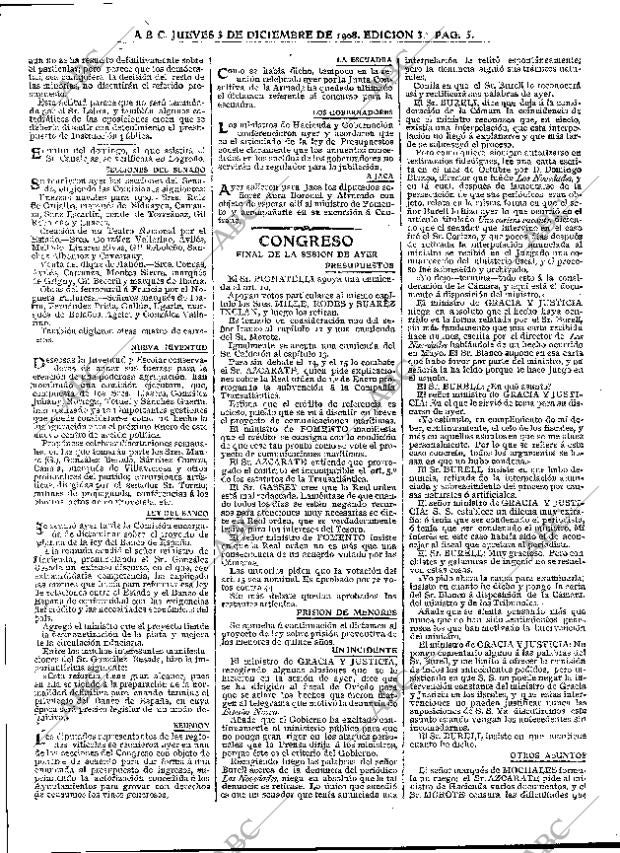 ABC MADRID 03-12-1908 página 5